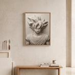 AT9 - [Canvas L] Goku White Essence: Rilievo Materico