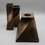 Makkum - Jan van der Vaart - Vase (2) - Céramique brutale du, Antiek en Kunst