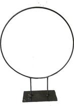 Metalen frame Zwaar Ring op dubbele poot platte plaat Ø40 cm, Hobby en Vrije tijd, Nieuw