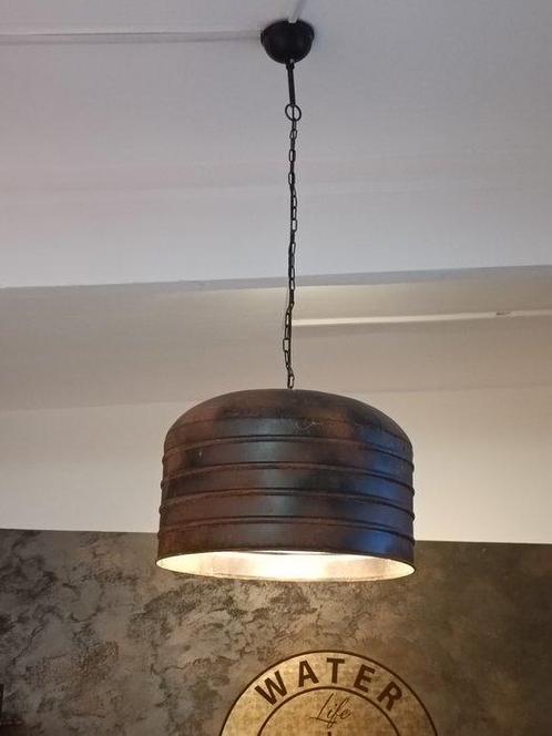 Plafondlamp - Industriebarlamp - Metaal, Antiek en Kunst, Curiosa en Brocante