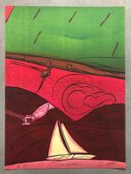 Valerio Adami (1935) - En Solitaire, Antiek en Kunst