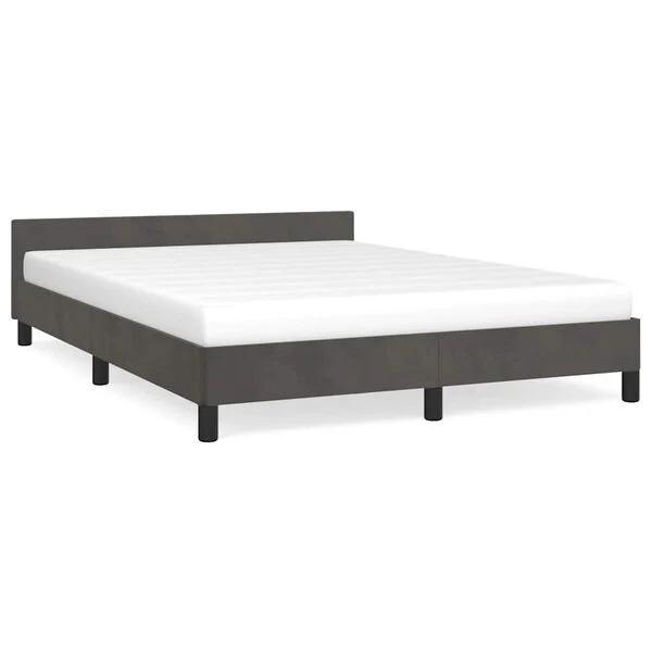 Fluweel Bedframe 140x200cm | OP = OP | 35% Korting, Huis en Inrichting, Slaapkamer | Bedden, Nieuw, Stof, Verzenden
