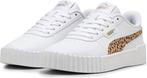 PUMA Carina 3.0 Animal Jr Meisjes Sneakers - PUMA White-L..., Kleding | Dames, Verzenden, Nieuw