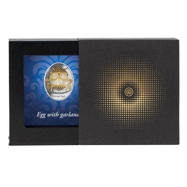 Niue. 1 Dollar 2023 Cradle with Garlands Faberge Eggs Series, Postzegels en Munten, Edelmetalen en Baren