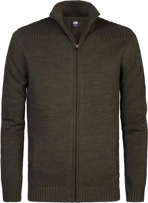 Petrol Vest Elim Donkergroen maat Maat 52/54 (L) Heren, Vêtements | Hommes, Pulls & Vestes, Envoi