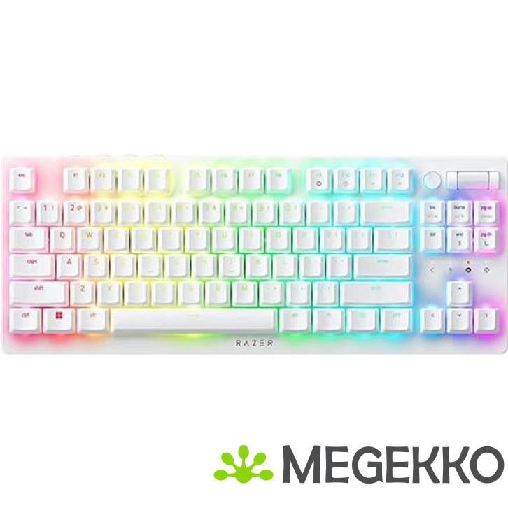 Razer DeathStalker V2 Pro TKL Draadloos Wit - Razer Linear, Computers en Software, Toetsenborden, Nieuw, Verzenden