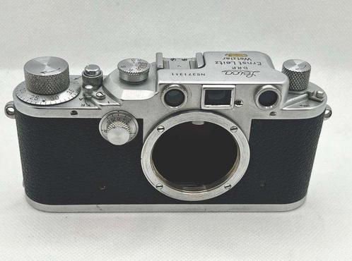 Leica IIIc - Germany engraving defaced Analoge camera, Verzamelen, Foto-apparatuur en Filmapparatuur