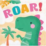 Dino Servetten Roar! 15cm 16st, Verzenden, Nieuw