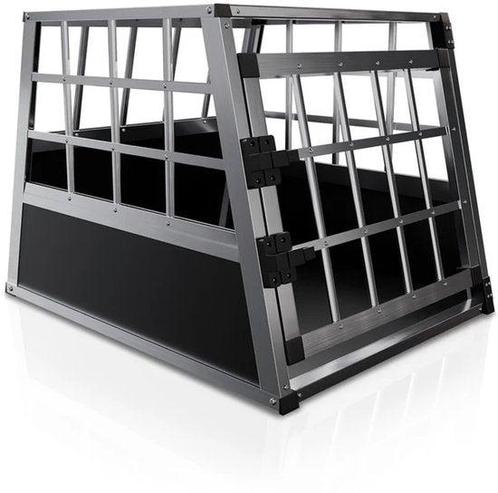 Tweedekans | Aluminium hondentransportbox - M, Dieren en Toebehoren, Honden-accessoires, Ophalen of Verzenden