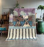 Marokkaans abstract modern tapijt - Handgeweven Berber Area