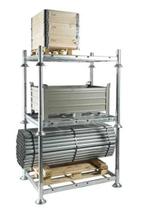 Stapelrek 1545x1180x310 mm 1500kg gebruikt, Ophalen of Verzenden