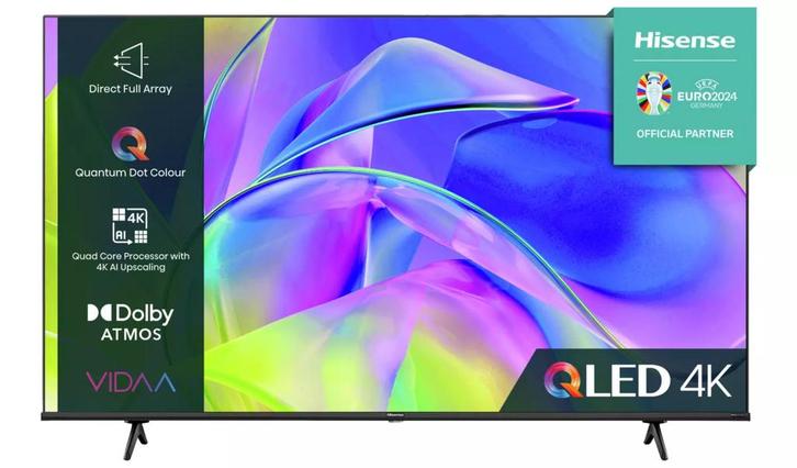 Hisense 55E78KQT - 55 inch - 4K QLED - 60 Hz - Smart TV, TV, Hi-fi & Vidéo, Télévisions, Enlèvement ou Envoi