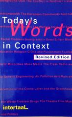 Todays Words in Context 9789054510765, Boeken, Gelezen, Bernhard Knop, Corienne Naumann-Breeze, Verzenden
