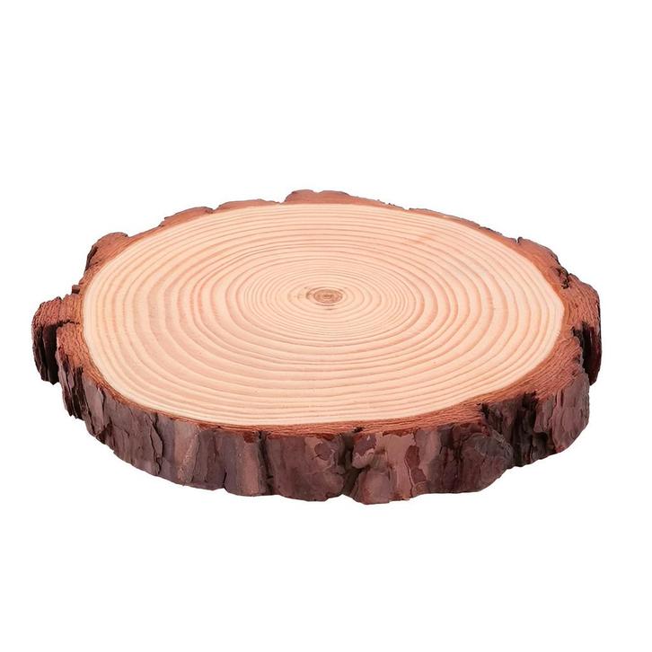 Grote houten boomschijf met schors (28-30 cm diameter, 2 cm, Doe-het-zelf en Bouw, Gereedschap | Overige machines, Nieuw, Verzenden
