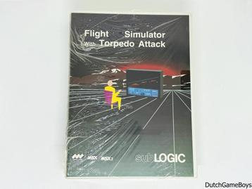 MSX - Flight Simulator With Torpedo Attack - New & Sealed