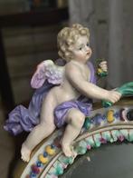 Meissen - Tafelspiegel - Porselein - Antieke spiegel uit, Antiek en Kunst, Antiek | Glaswerk en Kristal