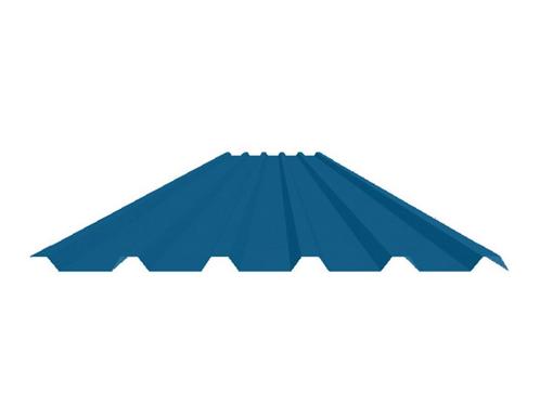 Metalen damwand dakplaat 35/1035 0.63mm SP25 Gentiaanblauw, Doe-het-zelf en Bouw, Platen en Panelen, Ophalen of Verzenden