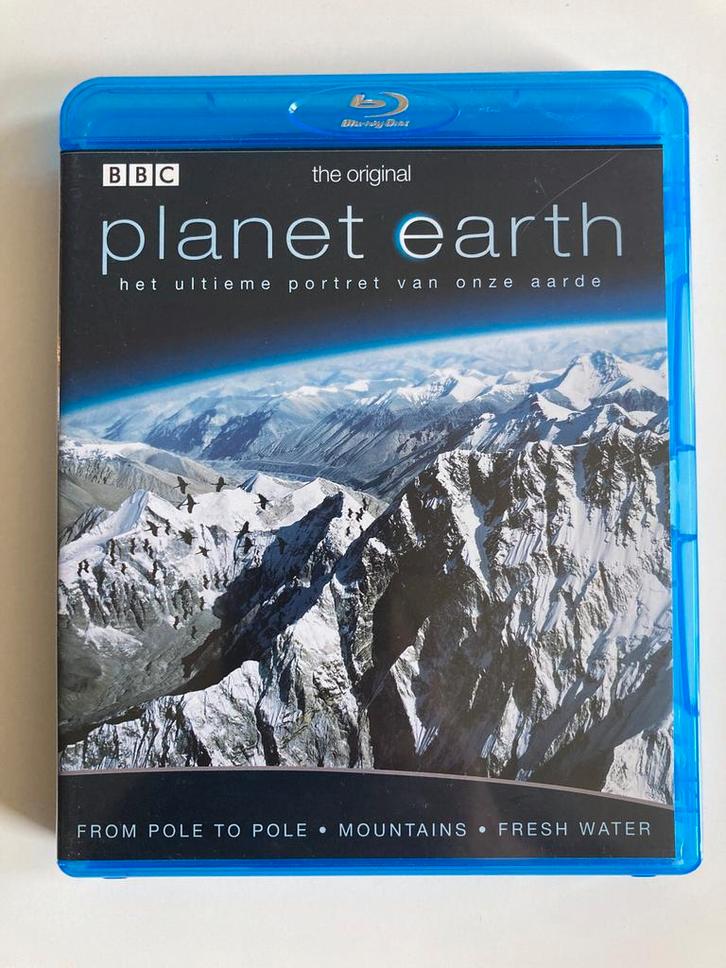 BBC PLANET EARTH FROM POLE TO POLE / MOUNTAINS / FRESH WATER, Cd's en Dvd's, Blu-ray, Gebruikt