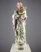 Figurine - Jozef met Kind - 45cm - Biscuit de porcelaine