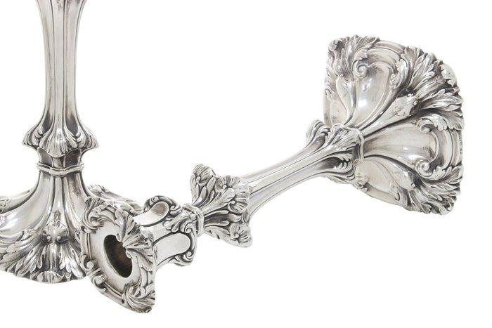 Henry Wilkinson & Co - Kaarsenhouder (2) - .925 zilver - 24, Antiek en Kunst, Antiek | Zilver en Goud