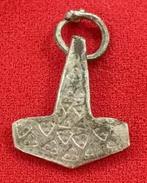 Middeleeuws-Viking-Zilver-Viking hamerhanger/amulet van