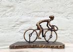 Figurine - A biker - Bronze