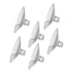 Set van 60 transparante pvc zuignapjes, 30 mm, Doe-het-zelf en Bouw, Verzenden, Nieuw