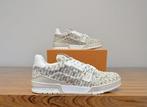 Louis Vuitton - LV Trainer Beige Stripe Monogram - Sneakers