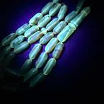 Chapelet de prières en ambre baltique naturel, perles en