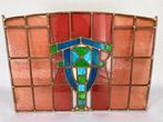 Jugendstil Glas-in-loodraam - 1900-1910 - Amsterdam, Antiek en Kunst