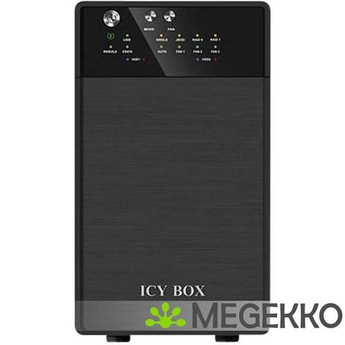 ICY BOX IB-RD3620SU3 DAS behuizing 2x3,5, Computers en Software, Computerbehuizingen, Nieuw, Verzenden