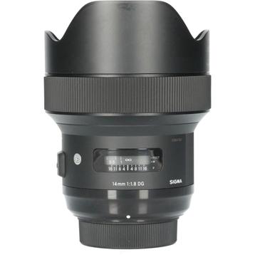 Tweedehands Sigma 14mm f/1.8 DG HSM Art Nikon CM3173, Ophalen of Verzenden, Overige typen