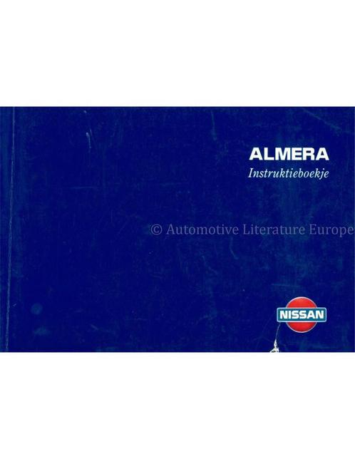 1996 NISSAN ALMERA INSTRUCTIEBOEKJE NEDERLANDS, Autos : Divers, Modes d'emploi & Notices d'utilisation, Enlèvement ou Envoi