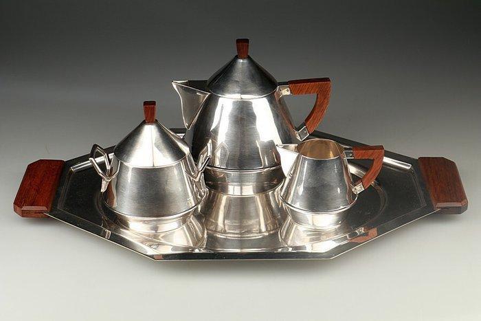 Koffieservies - Verzilverd, Antiek en Kunst, Kunst | Designobjecten