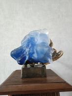 Yves Lohe (1947) - Lampe sculpture en bronze et patte de, Antiek en Kunst