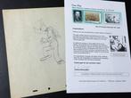 Walt Disney - Vintage Goofy productietekening. - Made by, Verzamelen, Disney, Nieuw