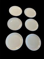 Richard Ginori - Bord (6) - Keramiek - Rigo oranje versierd, Antiquités & Art