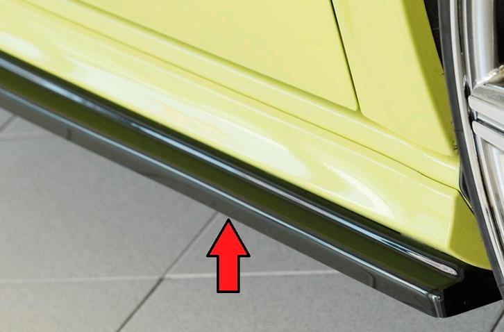 Side skirt aanzetstuk | Audi | A3 S-Line / S3 2013-2020 5d S, Auto-onderdelen, Carrosserie, Nieuw, Audi, Verzenden