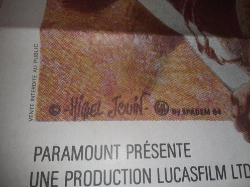 Michel Jouin - Indiana Jones - Affiche de cinéma Indiana, Verzamelen, Film en Tv
