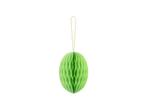 Lichtgroene Honeycomb Paasei 12cm, Verzenden, Nieuw