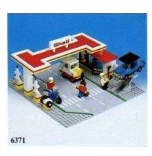 Lego Set - 6371 - City - Shell Service Station, Kinderen en Baby's, Speelgoed | Duplo en Lego
