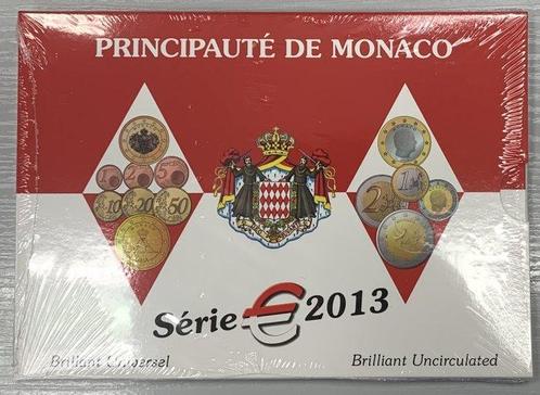 Monaco. Year Set (BU) 2013 (incl. 2 euro ONU + Albert, Postzegels en Munten, Munten | Europa | Euromunten
