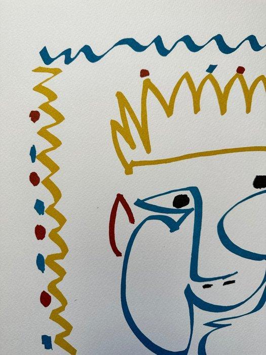 Pablo Picasso (1881-1973) - Le roi heureux / Carnaval 1951, Antiquités & Art, Antiquités | Autres Antiquités