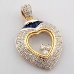 Zonder minimumprijs - Hanger - 14 karaat Witgoud - 1.40ct.