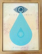 Shepard Fairey (OBEY) (1970) - Wide Awake Eyes Open (Cream), Antiek en Kunst