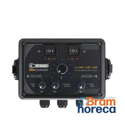 Cli-mate twin controller 2 x 12.0 A | 230V | TW-12, Doe-het-zelf en Bouw, Ventilatie en Afzuiging, Verzenden