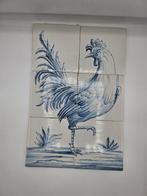 Tegel - 20e eeuws - Tegeltableau van 6 tegels, Antiek en Kunst