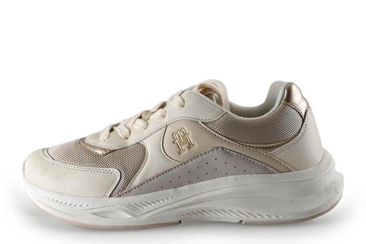 Tommy Hilfiger sneakers in maat 40 Beige | 25% korting, Kleding | Dames, Schoenen, Beige, Zo goed als nieuw, Sneakers, Verzenden