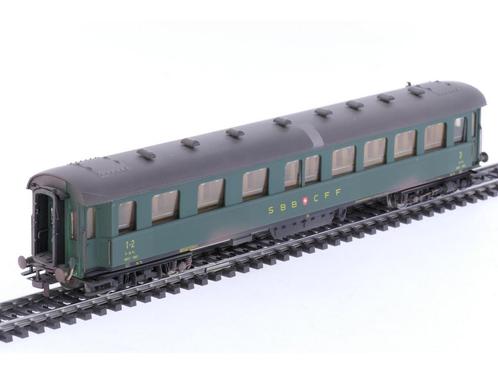 Schaal H0 Metropolitan 7021 personenrijtuig ABC4 1807 1-2..., Hobby en Vrije tijd, Modeltreinen | H0, Wisselstroom, Overige typen