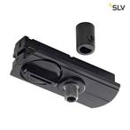 SLV 1-Fase-Rail adapter zwart, Huis en Inrichting, Verzenden, Nieuw, Metaal